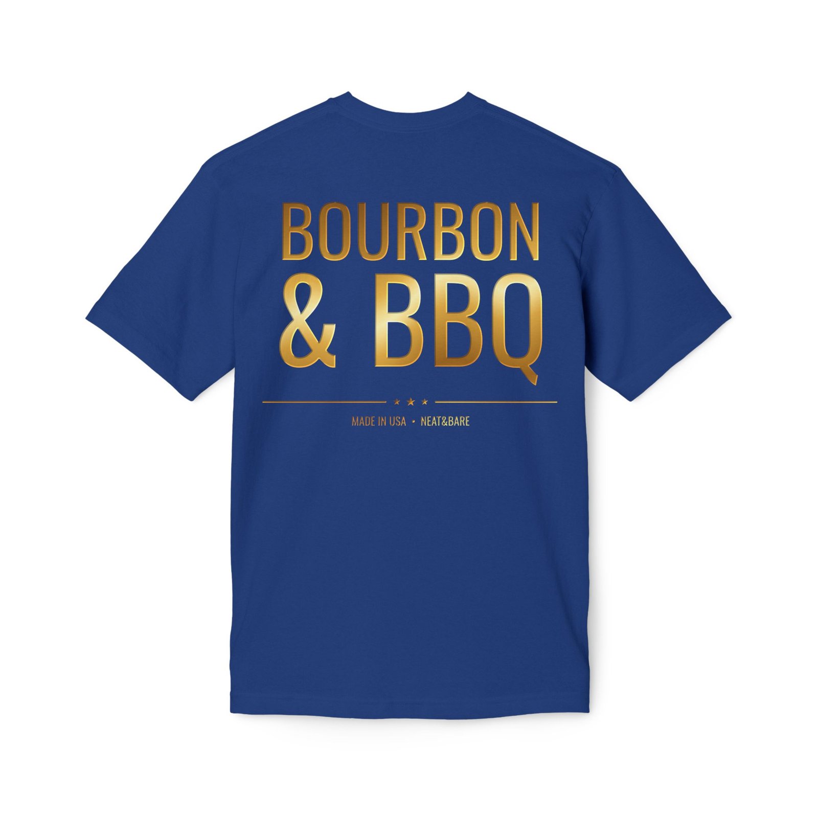 Bourbon and BBQ | Unisex Midweight T-shirt, Made in US - Image 11