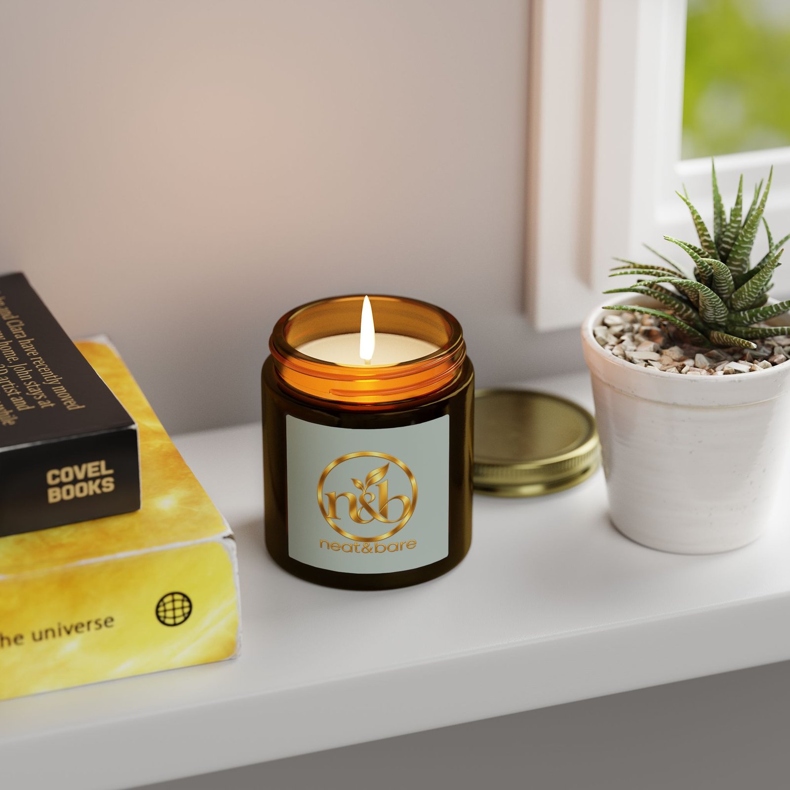 NectarBore Scented Candle – Coconut Apricot Wax - Made In USA - Image 55