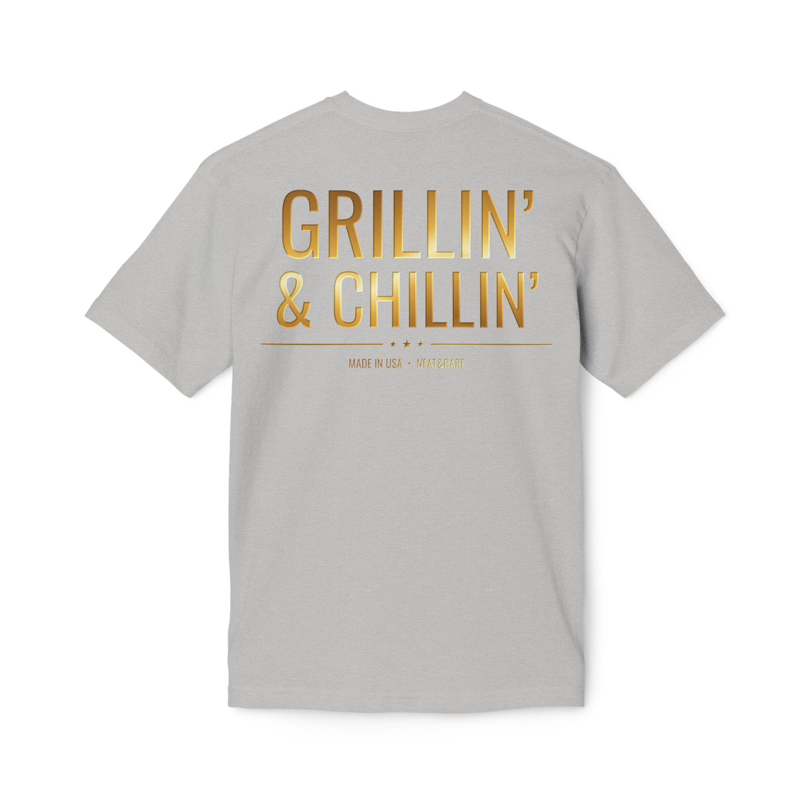 Grillin’ and Chillin’ | Unisex Midweight T-shirt, Made in US - Image 5