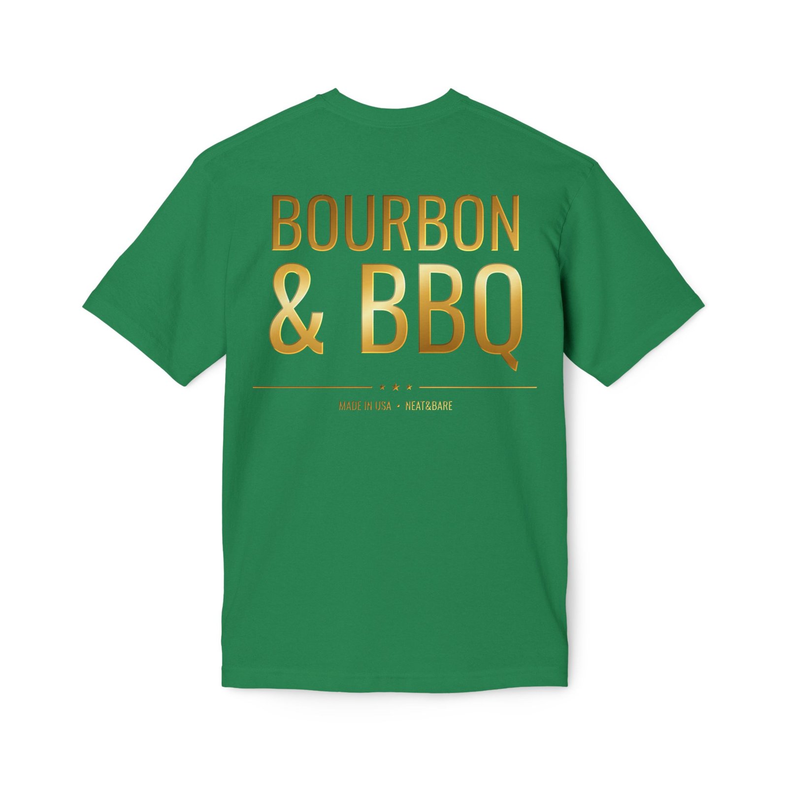 Bourbon and BBQ | Unisex Midweight T-shirt, Made in US - Image 9