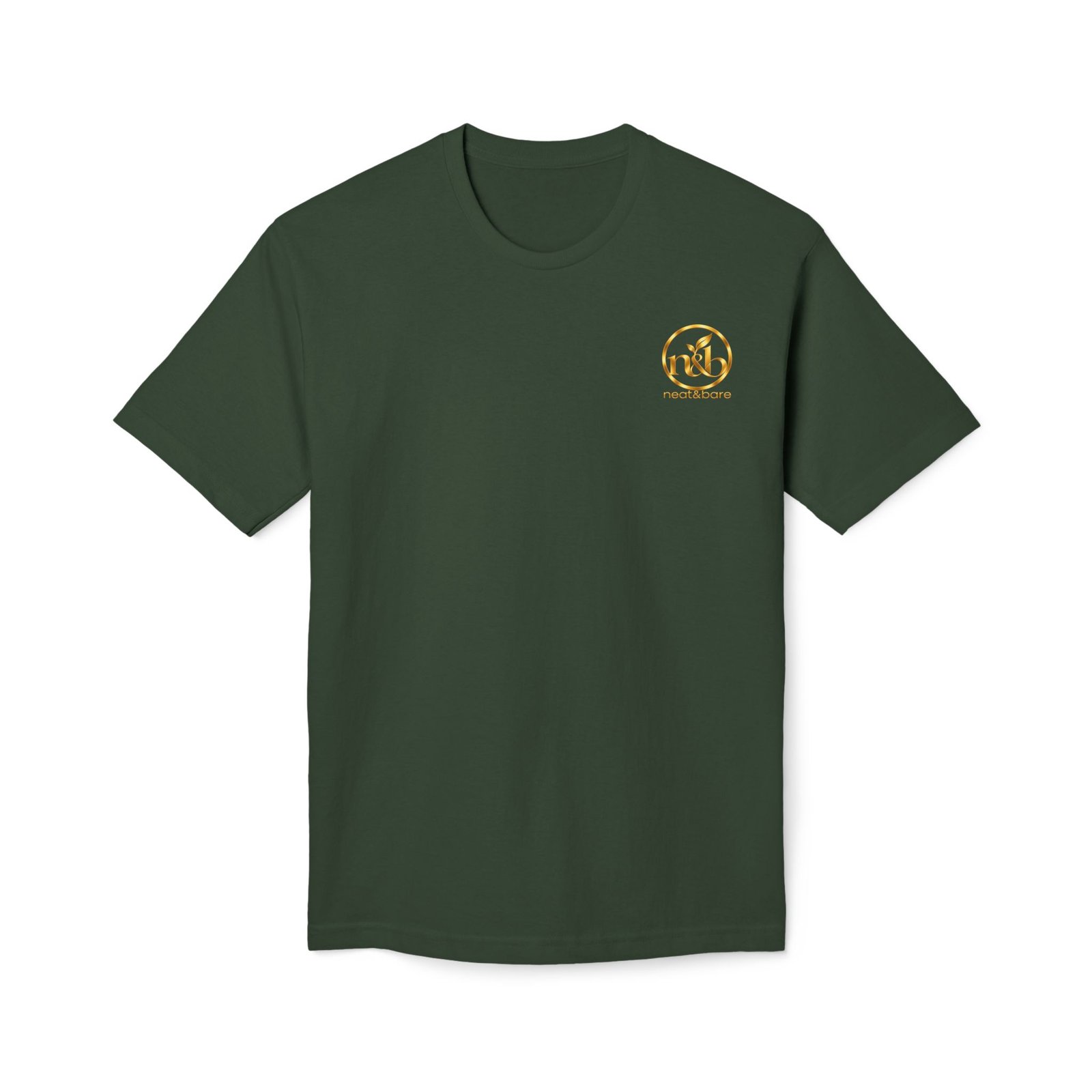 100% Made in USA - Gold Back Graphic - Neat&Bare T-Shirt - Bayside - Image 11